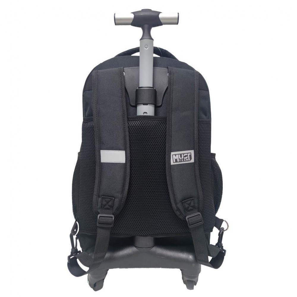 MUST TROLLEY ΔΗΜΟΤΙΚΟΥ 31X24X45 3ΘΗΚΕΣ ΜΟΝΟ ΧΕΡΟΥΛΙ & 4 ΡΟΔΕΣ ΜΑΥΡΗ (586852)