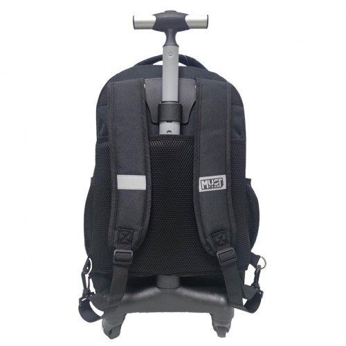 MUST TROLLEY ΔΗΜΟΤΙΚΟΥ 31X24X45 3ΘΗΚΕΣ ΜΟΝΟ ΧΕΡΟΥΛΙ & 4 ΡΟΔΕΣ ΜΑΥΡΗ (586852)