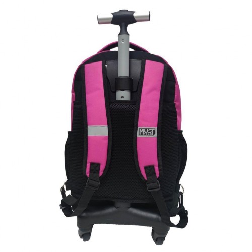 MUST TROLLEY ΔΗΜΟΤΙΚΟΥ 31X24X45 3ΘΗΚΕΣ ΜΟΝΟ ΧΕΡΟΥΛΙ & 4 ΡΟΔΕΣ ΡΟΖ (586854)