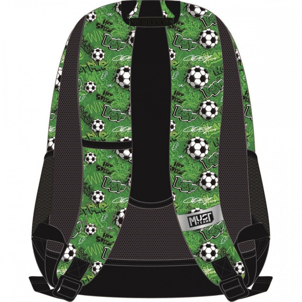 MUST TEAM ETERNAL ΣΑΚΙΔΙΟ ΣΧΟΛΙΚΟ 32Χ18Χ43ΕΚ 3ΘΗΚΕΣ ΠΟΔΟΣΦΑΙΡΟ (587190)