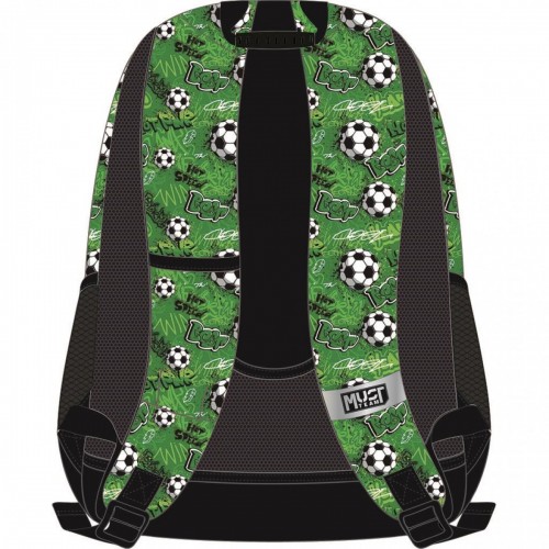 MUST TEAM ETERNAL ΣΑΚΙΔΙΟ ΣΧΟΛΙΚΟ 32Χ18Χ43ΕΚ 3ΘΗΚΕΣ ΠΟΔΟΣΦΑΙΡΟ (587190)