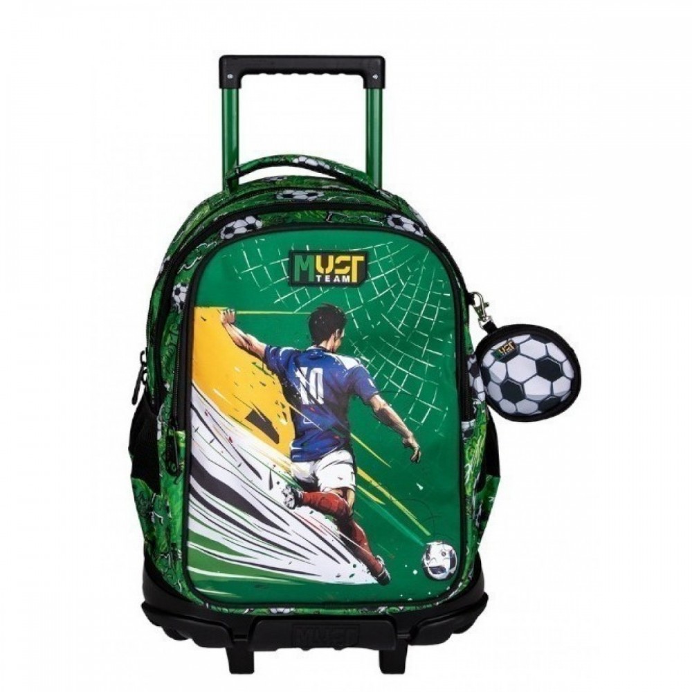 MUST TEAM TROLLEY ΣΧΟΛΙΚΟ 34Χ20Χ44ΕΚ 3ΘΗΚΕΣ ΠΟΔΟΣΦΑΙΡΟ (587191)