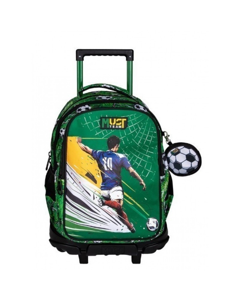 MUST TEAM TROLLEY ΣΧΟΛΙΚΟ 34Χ20Χ44ΕΚ 3ΘΗΚΕΣ ΠΟΔΟΣΦΑΙΡΟ (587191)