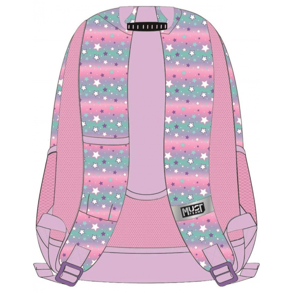 MUST TEAM ΣΑΚΙΔΙΟ ΣΧΟΛΙΚΟ 32Χ18Χ43ΕΚ 3ΘΗΚΕΣ FASHION GIRL (587226)