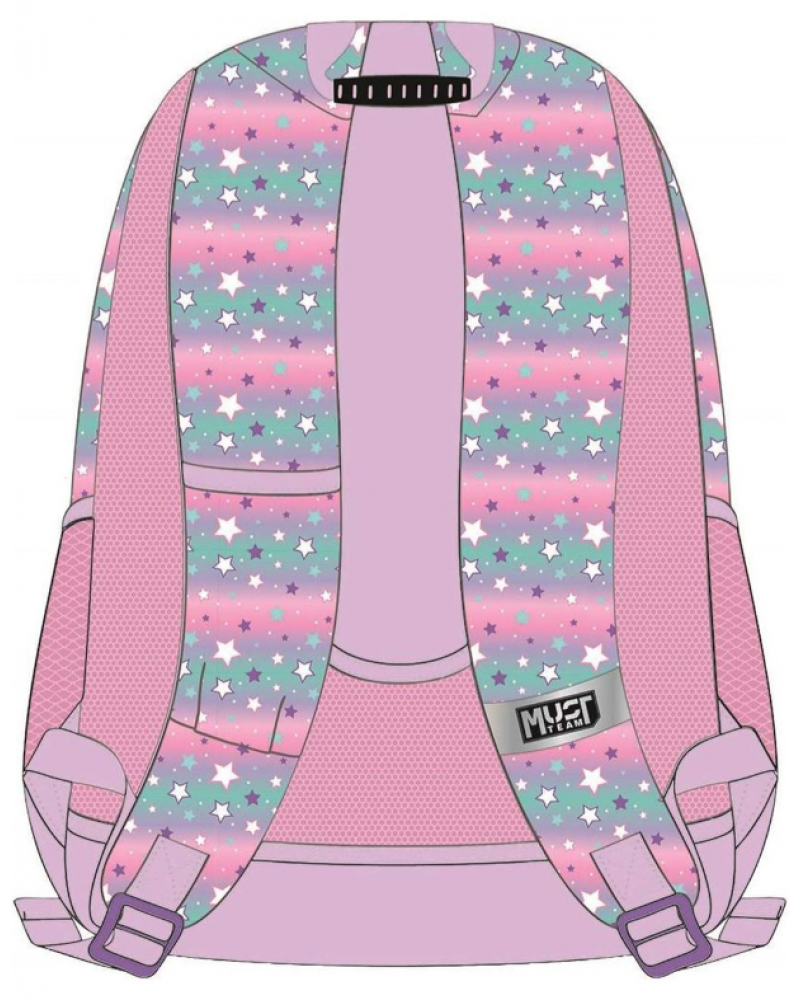 MUST TEAM ΣΑΚΙΔΙΟ ΣΧΟΛΙΚΟ 32Χ18Χ43ΕΚ 3ΘΗΚΕΣ FASHION GIRL (587226)