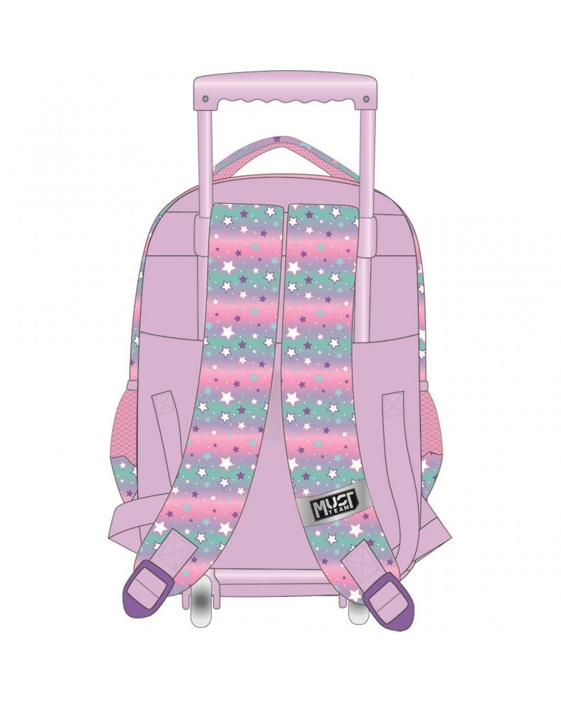 MUST TEAM TROLLEY ΣΧΟΛΙΚΟ 34Χ20Χ44ΕΚ 3ΘΗΚΕΣ FASHION GIRL (587227)
