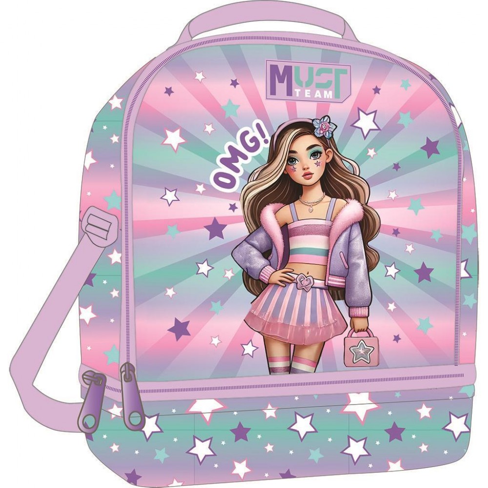 MUST TEAM ΤΣΑΝΤΑΚΙ ΦΑΓΗΤΟΥ 22Χ16Χ28ΕΚ ΙΣΟΘΕΡΜΙΚΟ FASHION GIRL (587229)
