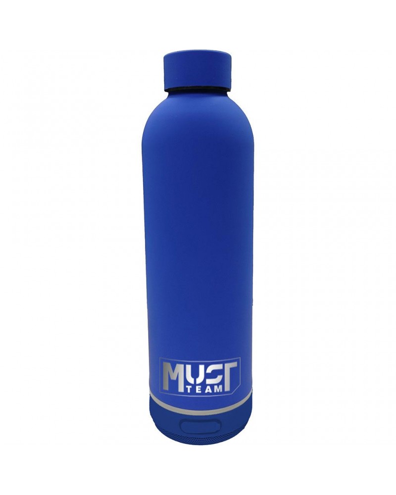 MUST TEAM ΜΠΛΕ ΠΑΓΟΥΡΙ ΘΕΡΜΟΣ 500ML ΑΝΟΞΕΙΔΩΤΟ BLUE TOOTH 7,4Χ22,2CM (587503)