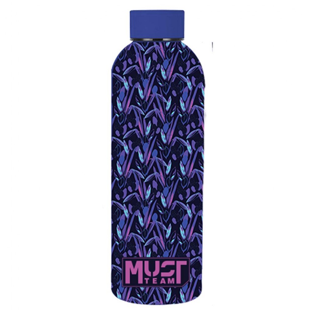 MUST TEAM ΠΑΓΟΥΡΙ ΘΕΡΜΟΣ 500ML ΑΝΟΞΕΙΔΩΤΟ 7,4Χ22,2CM PURPLE DESIGN (587505)