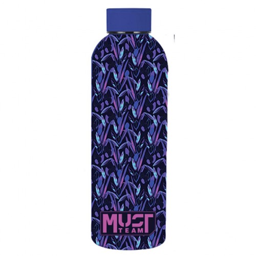 MUST TEAM ΠΑΓΟΥΡΙ ΘΕΡΜΟΣ 500ML ΑΝΟΞΕΙΔΩΤΟ 7,4Χ22,2CM PURPLE DESIGN (587505)