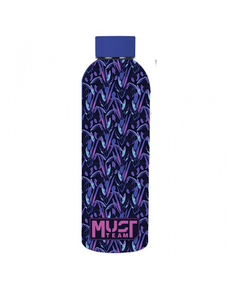 MUST TEAM ΠΑΓΟΥΡΙ ΘΕΡΜΟΣ 500ML ΑΝΟΞΕΙΔΩΤΟ 7,4Χ22,2CM PURPLE DESIGN (587505)