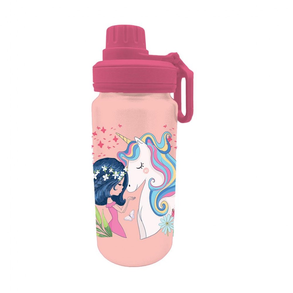 MUST TEAM UNICORN GIRL ΣΕΤ ΦΑΓΗΤΟΔΟΧΕΙΟ PP 800ML & ΠΑΓΟΥΡΙ ΑΛΟΥΜΙΝΙΟΥ 500ML (587512)