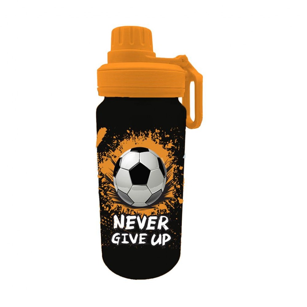MUST TEAM ΣΕΤ NEVER GIVE UP ΦΑΓΗΤΟΔΟΧΕΙΟ PP 800ML & ΠΑΓΟΥΡΙ ΑΛΟΥΜΙΝΙΟΥ 500ML (587514)