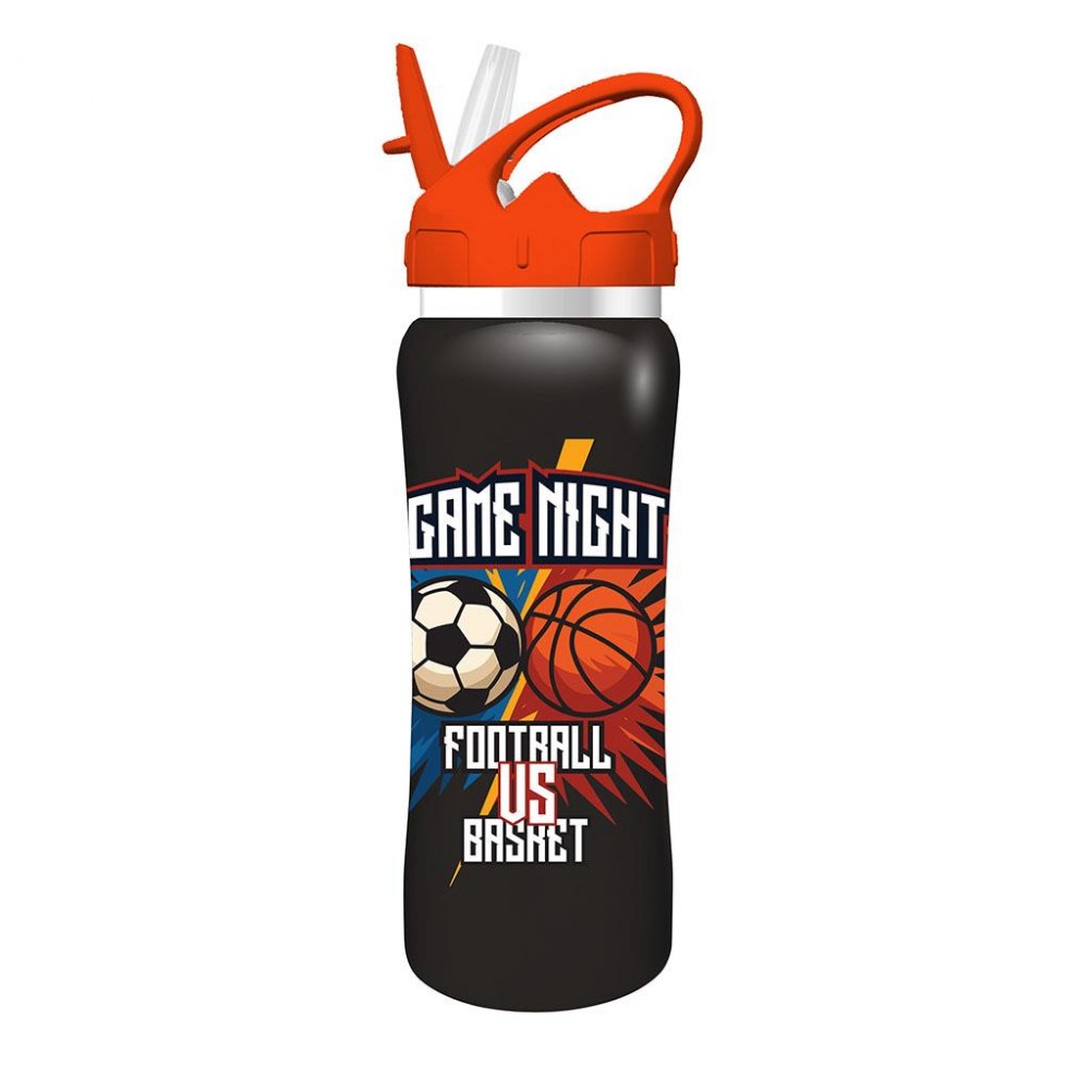 MUST TEAM ΣΕΤ ΦΑΓΗΤΟΔΟΧΕΙΟ PP 800ML & ΠΑΓΟΥΡΙ ΑΝΟΞΕΙΔΩΤΟ 500ML GAME NIGHT (587517)