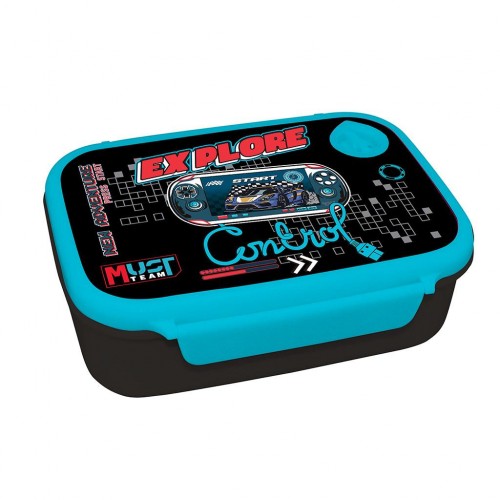MUST TEAM ΦΑΓΗΤΟΔΟΧΕΙΟ PP 800ML 18Χ13X6ΕΚ GAME ON (587525)