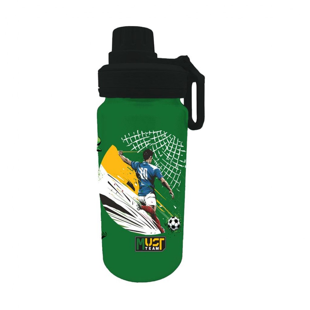 MUST TEAM ΠΟΔΟΣΦΑΙΡΟ ΣΕΤ ΦΑΓΗΤΟΔΟΧΕΙΟ PP 800ML & ΠΑΓΟΥΡΙ ΑΛΟΥΜΙΝΙΟΥ 500ML (587558)
