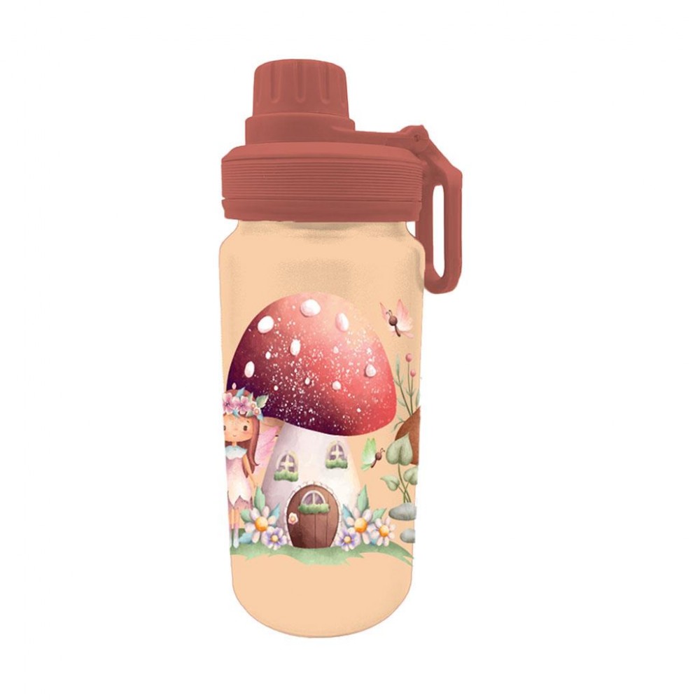 MUST TEAM ROMANTIC FAIRY ΣΕΤ ΦΑΓΗΤΟΔΟΧΕΙΟ PP 800ML & ΠΑΓΟΥΡΙ ΑΛΟΥΜΙΝΙΟΥ 500ML (587560)