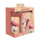 MUST TEAM ROMANTIC FAIRY ΣΕΤ ΦΑΓΗΤΟΔΟΧΕΙΟ PP 800ML & ΠΑΓΟΥΡΙ ΑΛΟΥΜΙΝΙΟΥ 500ML (587560)