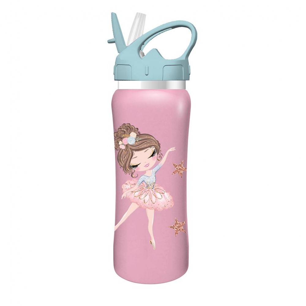 MUST TEAM ΣΕΤ ΦΑΓΗΤΟΔΟΧΕΙΟ PP 800ML & ΠΑΓΟΥΡΙ ΑΝΟΞΕΙΔΩΤΟ 500ML LIFE DANCE (587569)