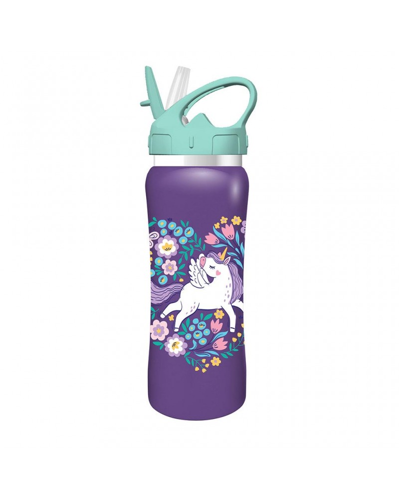 MUST TEAM ΣΕΤ ΦΑΓΗΤΟΔΟΧΕΙΟ PP 800ML & ΠΑΓΟΥΡΙ ΑΝΟΞΕΙΔΩΤΟ 500ML UNICORN HEART (587570)