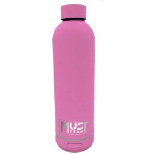 MUST TEAM ΠΑΓΟΥΡΙ ΘΕΡΜΟΣ 500ML ΑΝΟΞΕΙΔΩΤΟ BLUETOOTH 7,4Χ22,2CM  ΡΟΖ (587607)