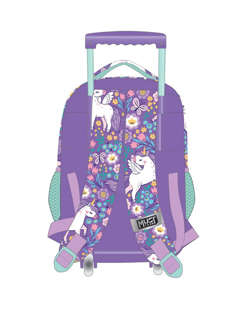 MUST TEAM TROLLEY ΣΧΟΛΙΚΟ 34Χ20Χ44ΕΚ 3ΘΗΚΕΣ ΜΩΒ ΜΟΝΟΚΕΡΟΣ (587627)