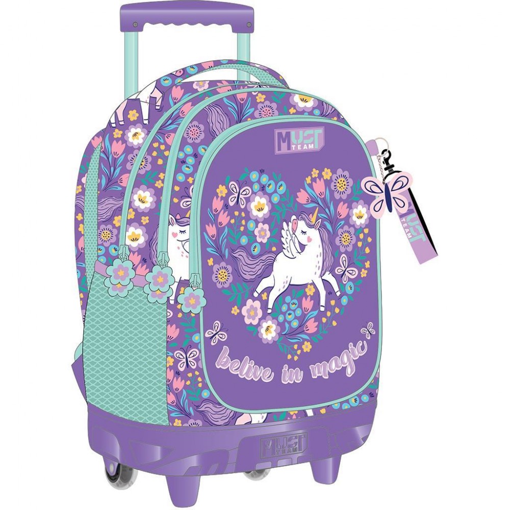 MUST TEAM TROLLEY ΣΧΟΛΙΚΟ 34Χ20Χ44ΕΚ 3ΘΗΚΕΣ ΜΩΒ ΜΟΝΟΚΕΡΟΣ (587627)