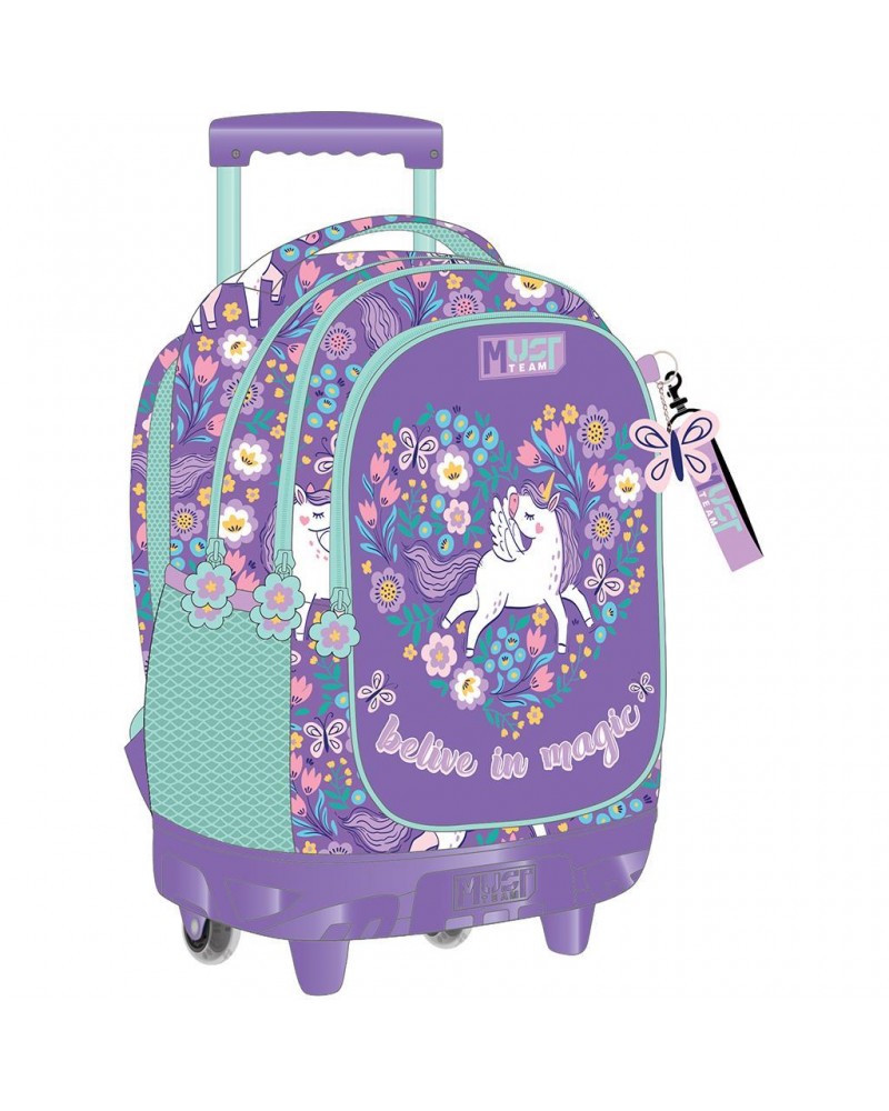 MUST TEAM TROLLEY ΣΧΟΛΙΚΟ 34Χ20Χ44ΕΚ 3ΘΗΚΕΣ ΜΩΒ ΜΟΝΟΚΕΡΟΣ (587627)