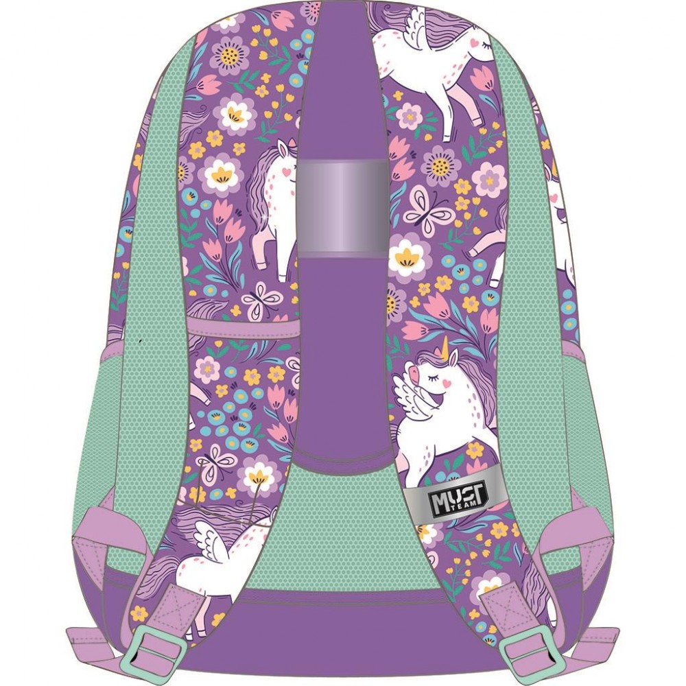 MUST TEAM ETERNAL ΣΑΚΙΔΙΟ ΣΧΟΛΙΚΟ 32Χ18Χ43ΕΚ 3ΘΗΚΕΣ ΜΩΒ ΜΟΝΟΚΕΡΟΣ (587630)