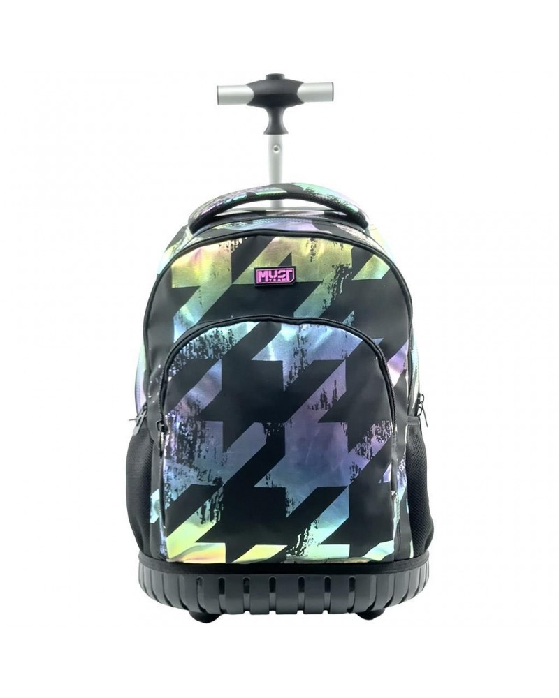 MUST TEAM TROLLEY ΣΧΟΛΙΚΟ 31Χ22Χ45ΕΚ 3ΘΗΚΕΣ HOLOGRAM ΧΡΩΜΑΤΑ (587714)