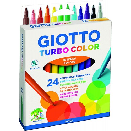 GIOTTO ΜΑΡΚΑΔΟΡΟΙ 24ΤΕΜ TURBO COLOR (71500)