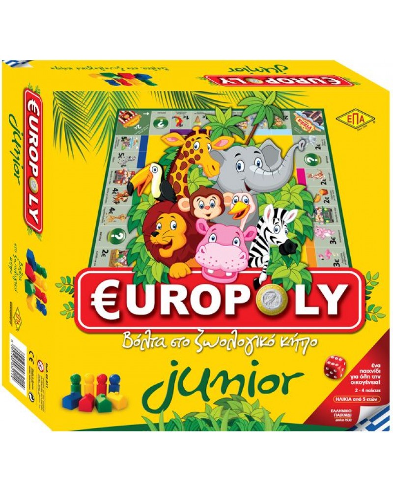 Επιτραπέζιο Junior Europoly (03-211)