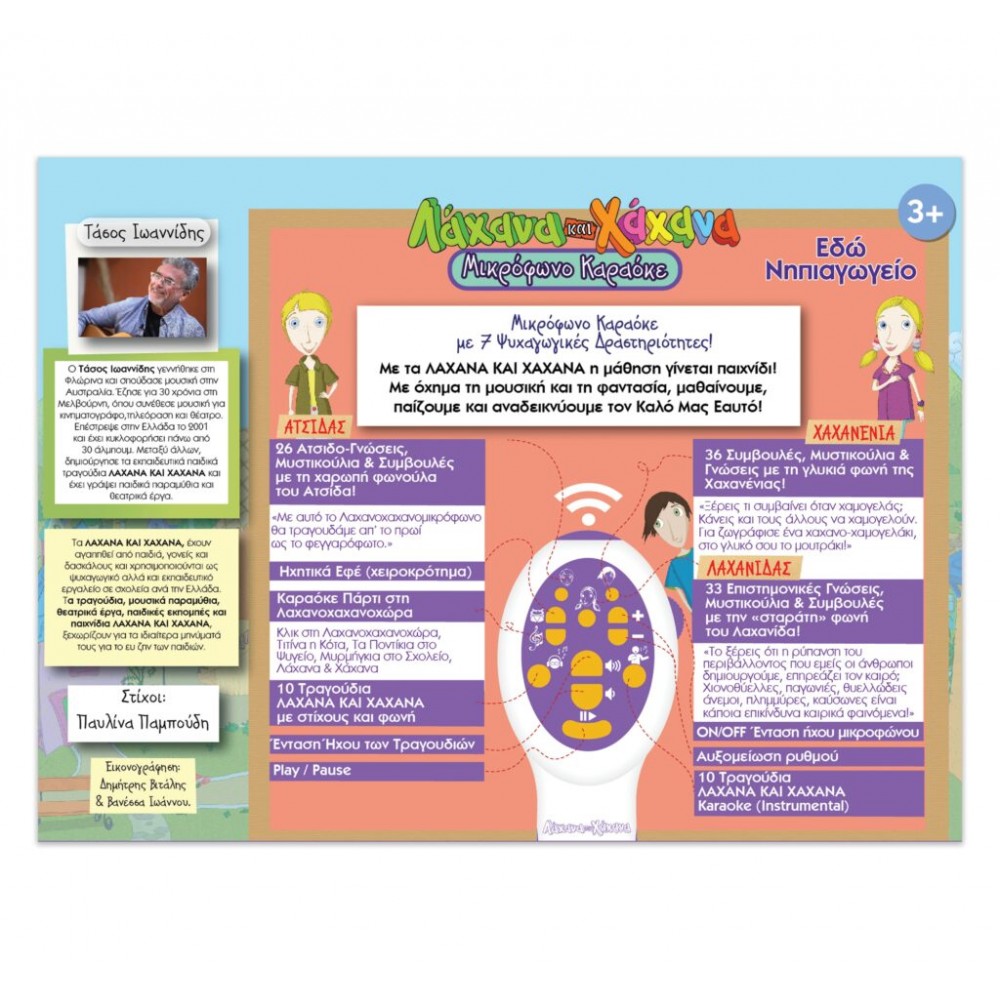 ΛΑΧΑΝΑ ΚΑΙ ΧΑΧΑΝΑ ΜΙΚΡΟΦΩΝΟ ΚΑΡΑΟΚΕ ΕΔΏ ΝΗΠΙΑΓΩΓΕΊΟ! (18010)