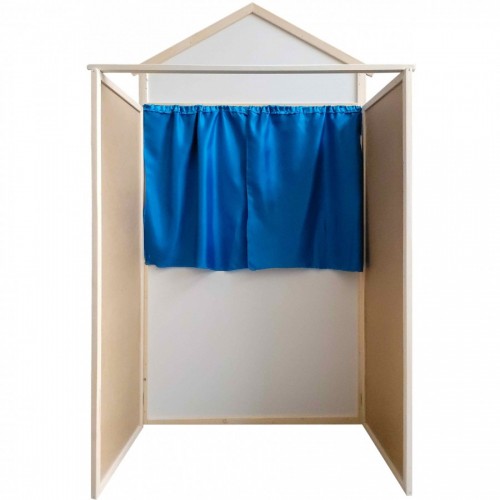 ΚΟΥΚΛΟΘΕΑΤΡΟ ΞΥΛΙΝΟ ΣΕ ΚΟΚΚΙΝΟ ΧΡΩΜΑ (007Κ)