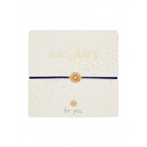 ΒΡΑΧΙΟΛΑΚΙ LITTLE STARS GOLD FLOWER (607352)