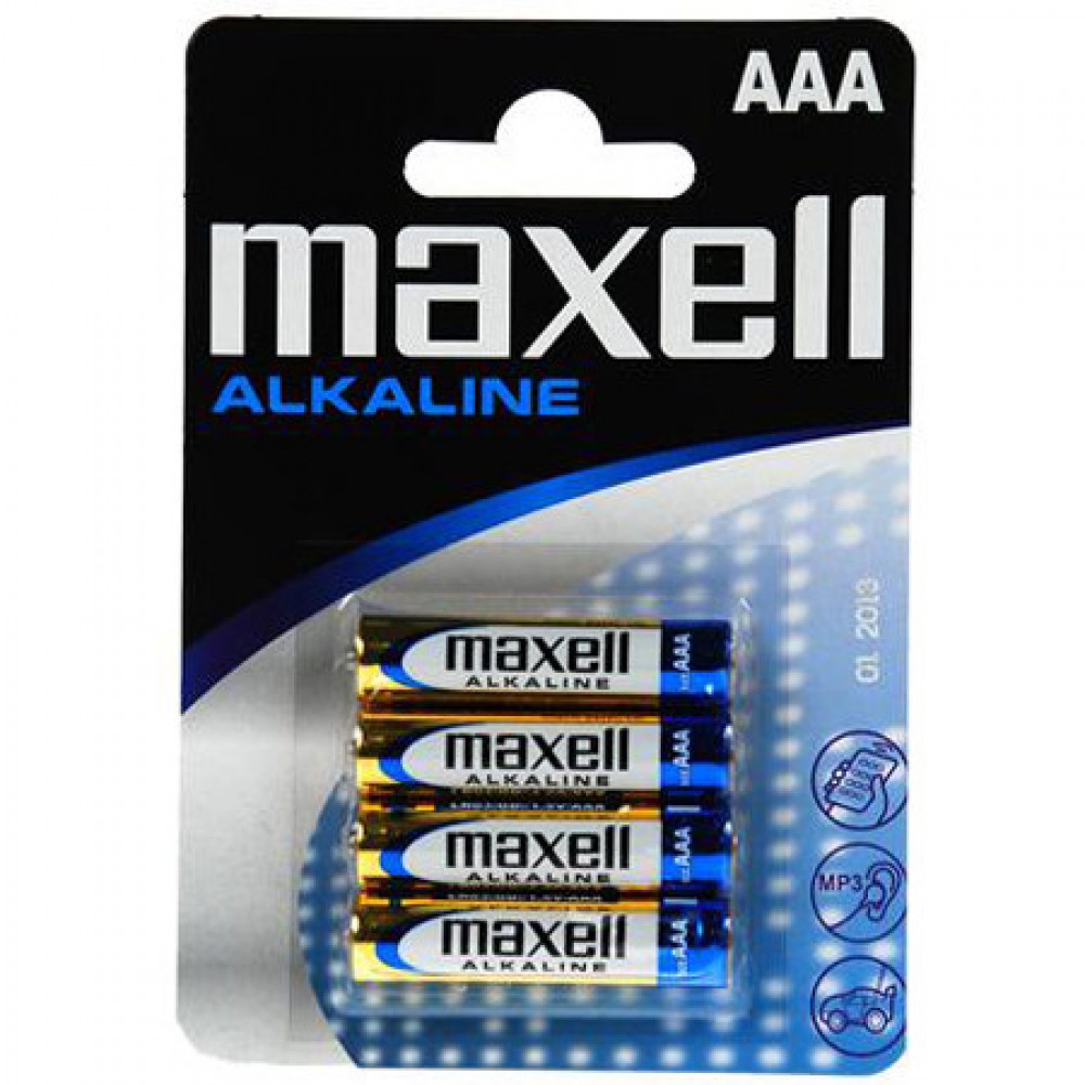 ΜΠΑΤΑΡΙΕΣ MAXELL ALKALINE LR03 AAA BLISTER 4T (MAX13001432)