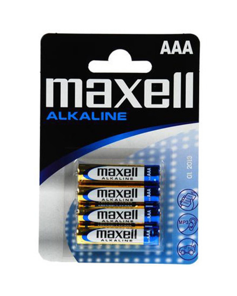 ΜΠΑΤΑΡΙΕΣ MAXELL ALKALINE LR03 AAA BLISTER 4T (MAX13001432)
