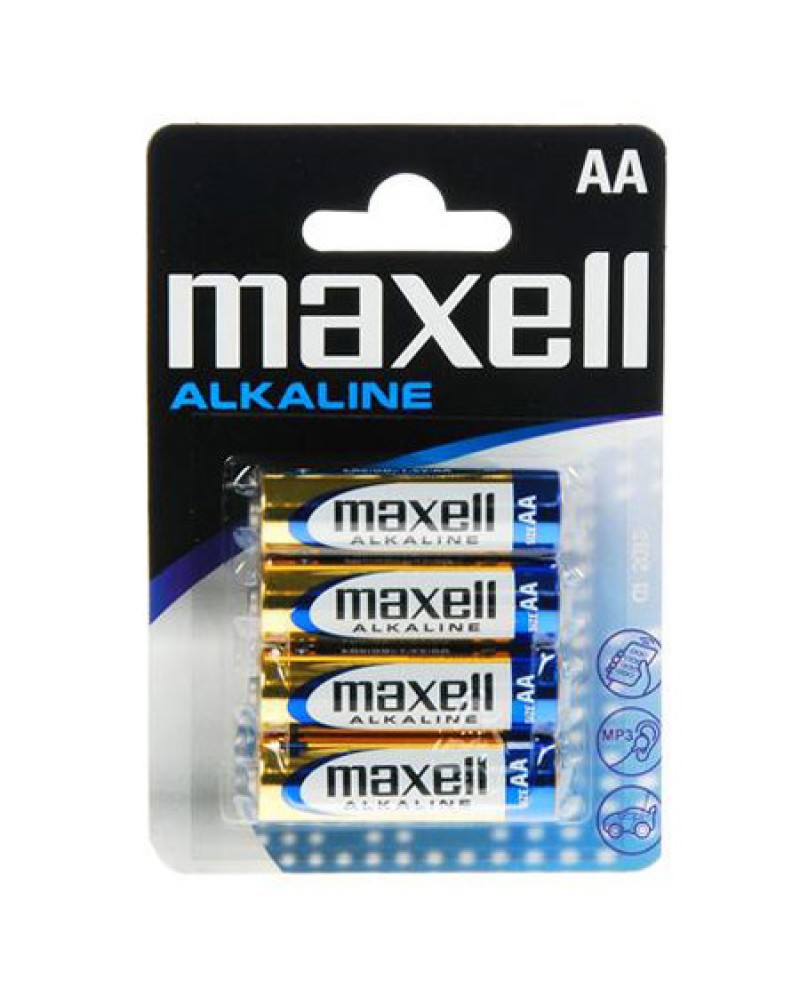 ΜΠΑΤΑΡΙΕΣ MAXELL ALKALINE LR03 AA BLISTER 4T (MAX13001464)