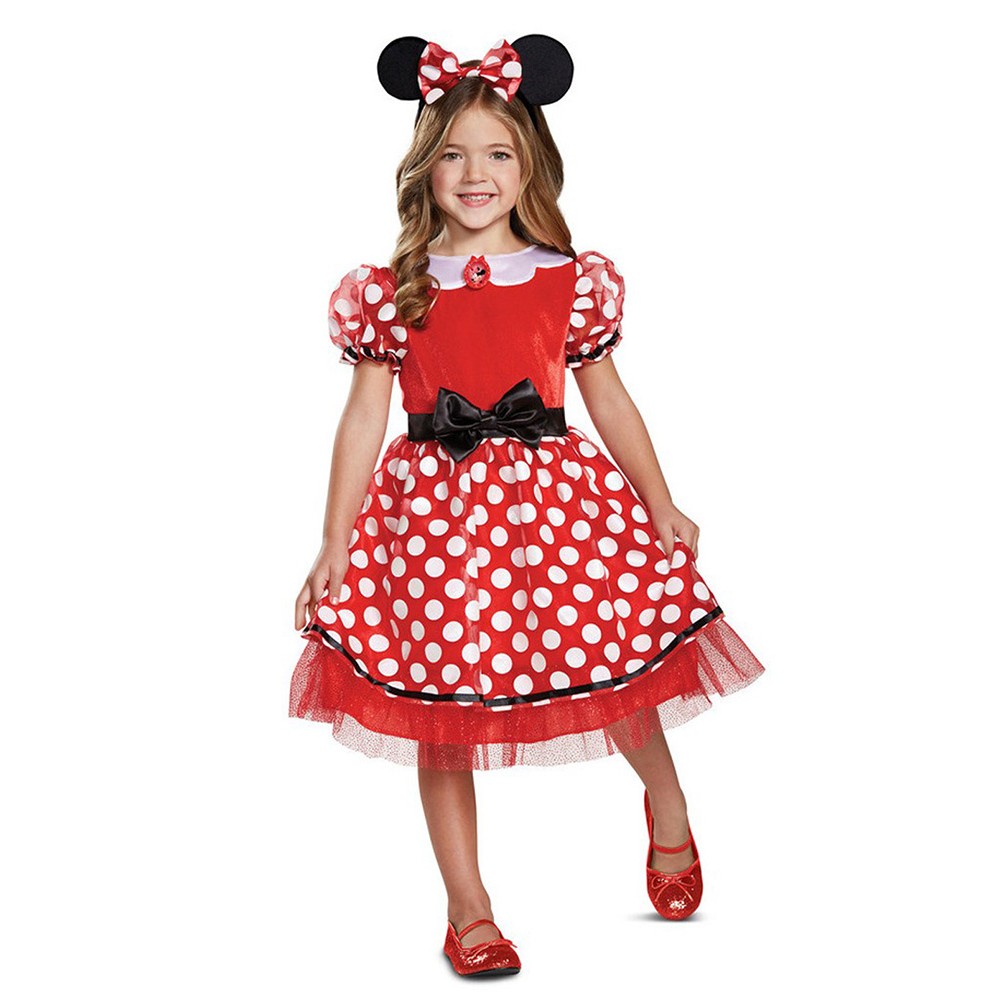 ΠΑΙΔΙΚΗ ΑΠΟΚΡΙΑΤΙΚΗ ΣΤΟΛΗ RED MINNIE DELUXE (129049)