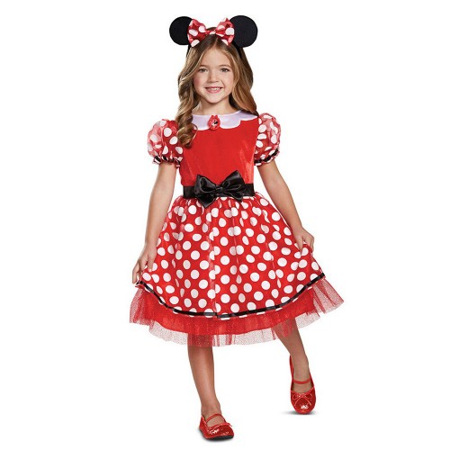 ΠΑΙΔΙΚΗ ΑΠΟΚΡΙΑΤΙΚΗ ΣΤΟΛΗ RED MINNIE DELUXE (129049)