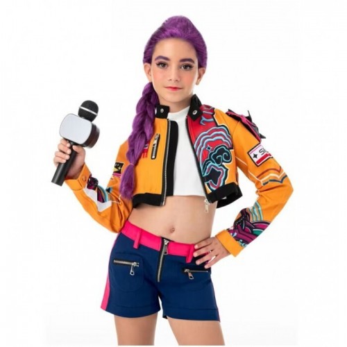 ΑΠΟΚΡΙΑΤΙΚΗ ΣΤΟΛΗ IDOLX K-POP SINGER HUNTER RUMI (5250)