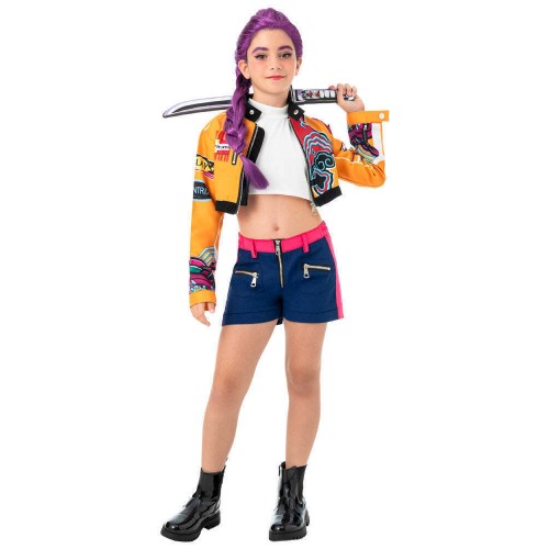 ΑΠΟΚΡΙΑΤΙΚΗ ΣΤΟΛΗ IDOLX K-POP SINGER HUNTER RUMI (5250)