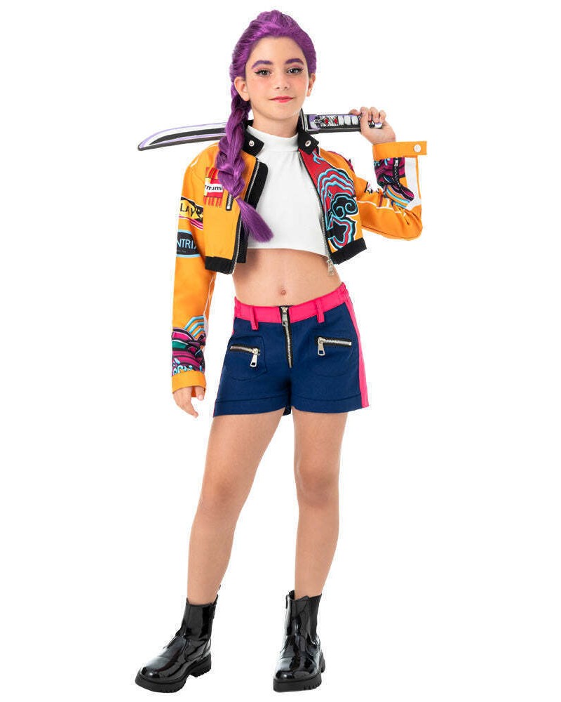 ΑΠΟΚΡΙΑΤΙΚΗ ΣΤΟΛΗ IDOLX K-POP SINGER HUNTER RUMI (5250)