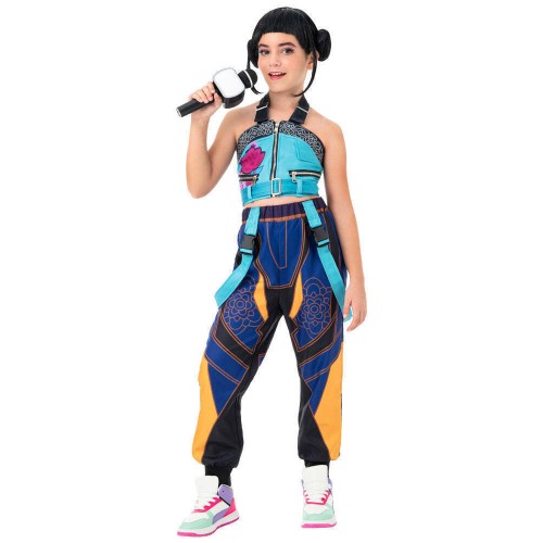 ΑΠΟΚΡΙΑΤΙΚΗ  ΣΤΟΛΗ IDOLX K-POP RAPPER HUNTER ZOEY (5251)