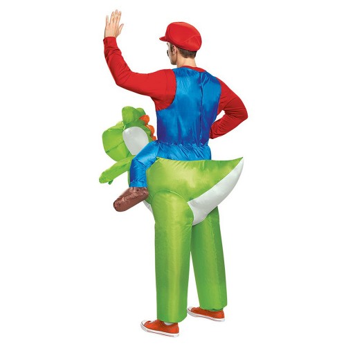 ΑΠΟΚΡΙΑΤΙΚΗ ΣΤΟΛΗ ΕΝΗΛΙΚΩΝ MARIO RIDING YOSHI INFLATABLE (85150AD)